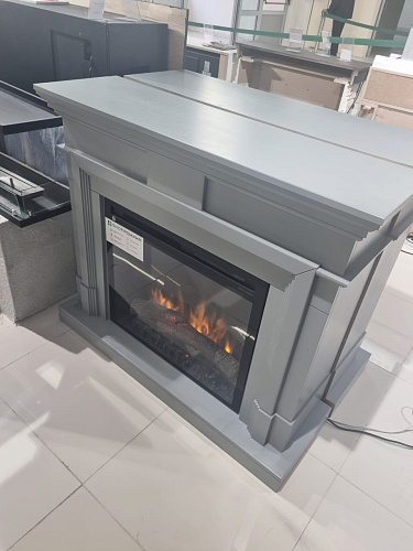 Каминокомплект Coventry очаг XHD28L-INT серый (выставочный образец)_3